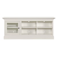 Transitional Console with Storage