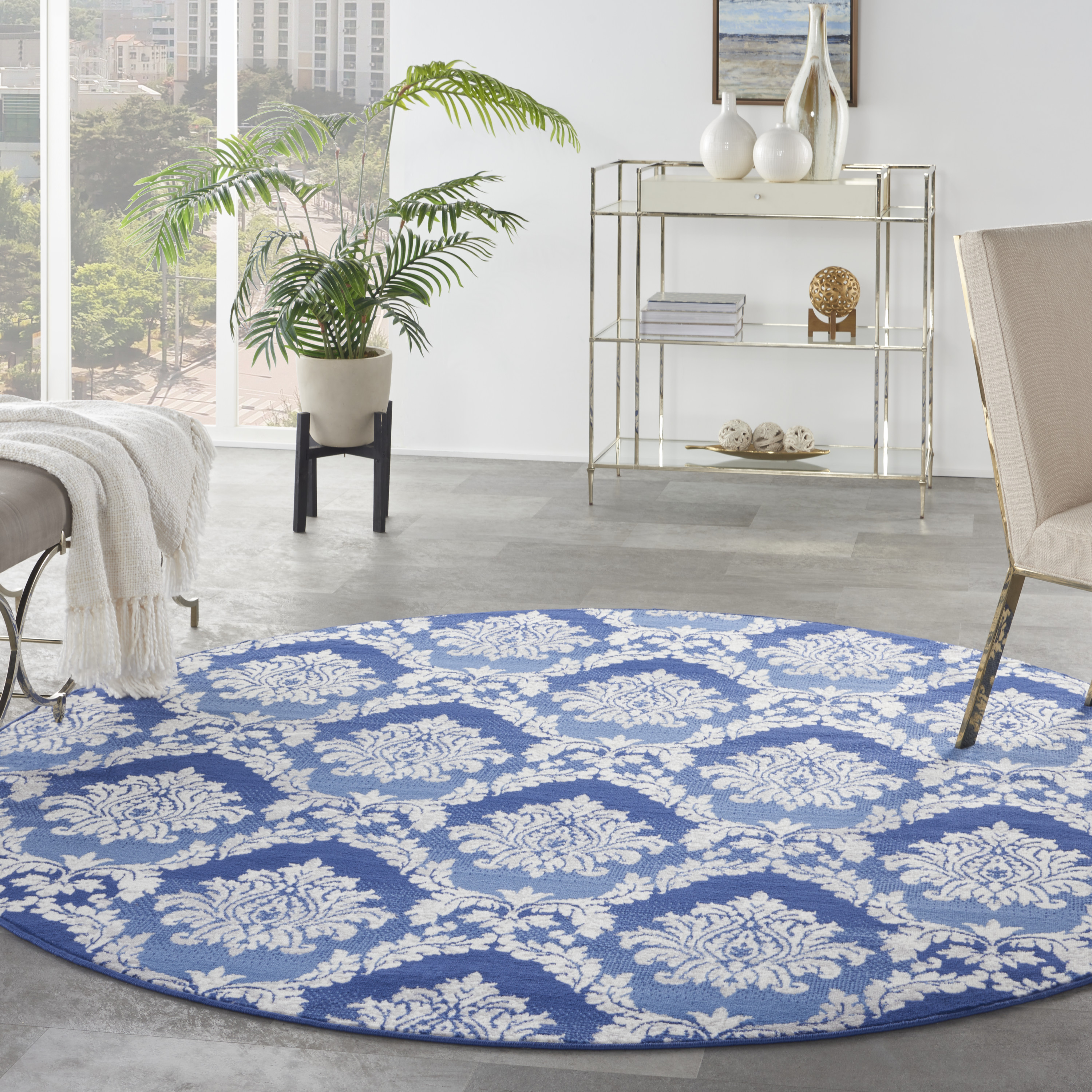 Nourison Whimsicle 8' Round  Rug