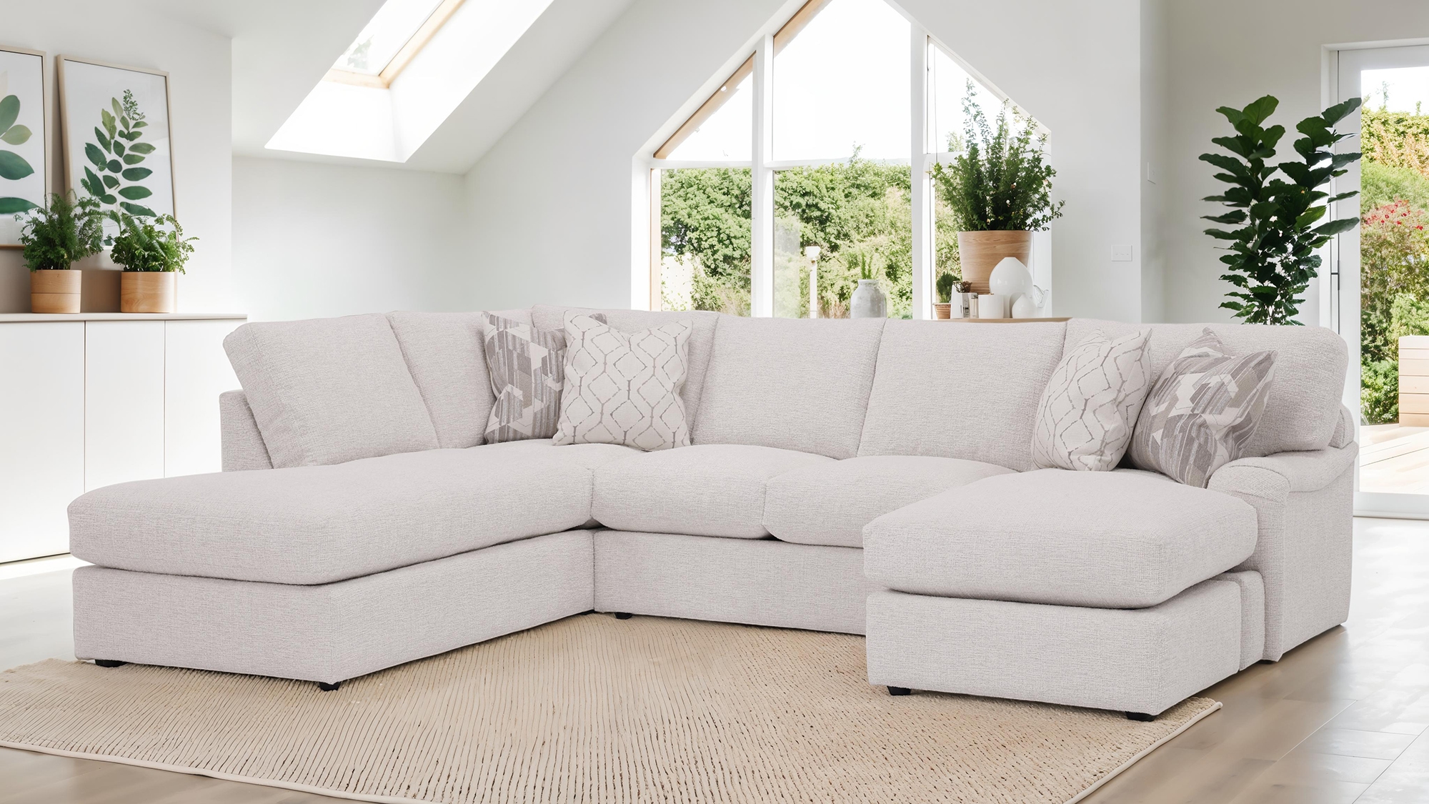 Stanton 627 Casual 2-pc. U-Shape Chaise Sectional