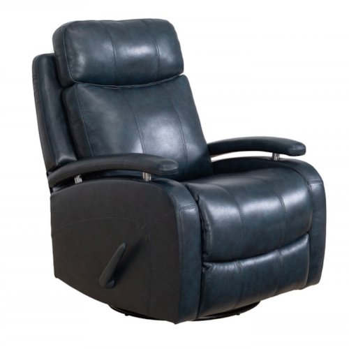 Transitional Swivel Glider Manual Recliner
