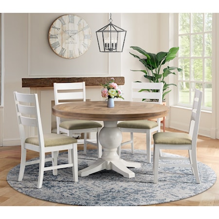 Round Standard Height Dining Table