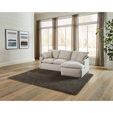 2-Piece Chaise Sectional Sofa