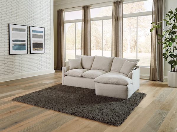 2-Piece Chaise Sectional Sofa