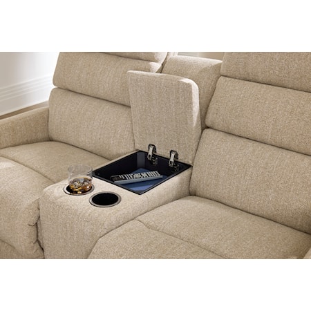 Space Saver Power Reclining Loveseat