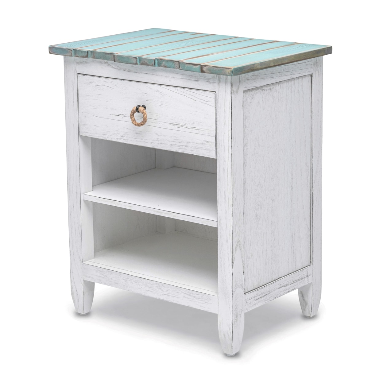 Sea Winds Trading Company Picket Fence Bedroom Collection Nightstand