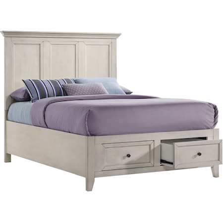 Youth Full Storage Panel Bed