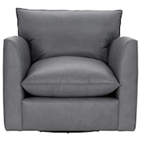 Leather Swivel Chair