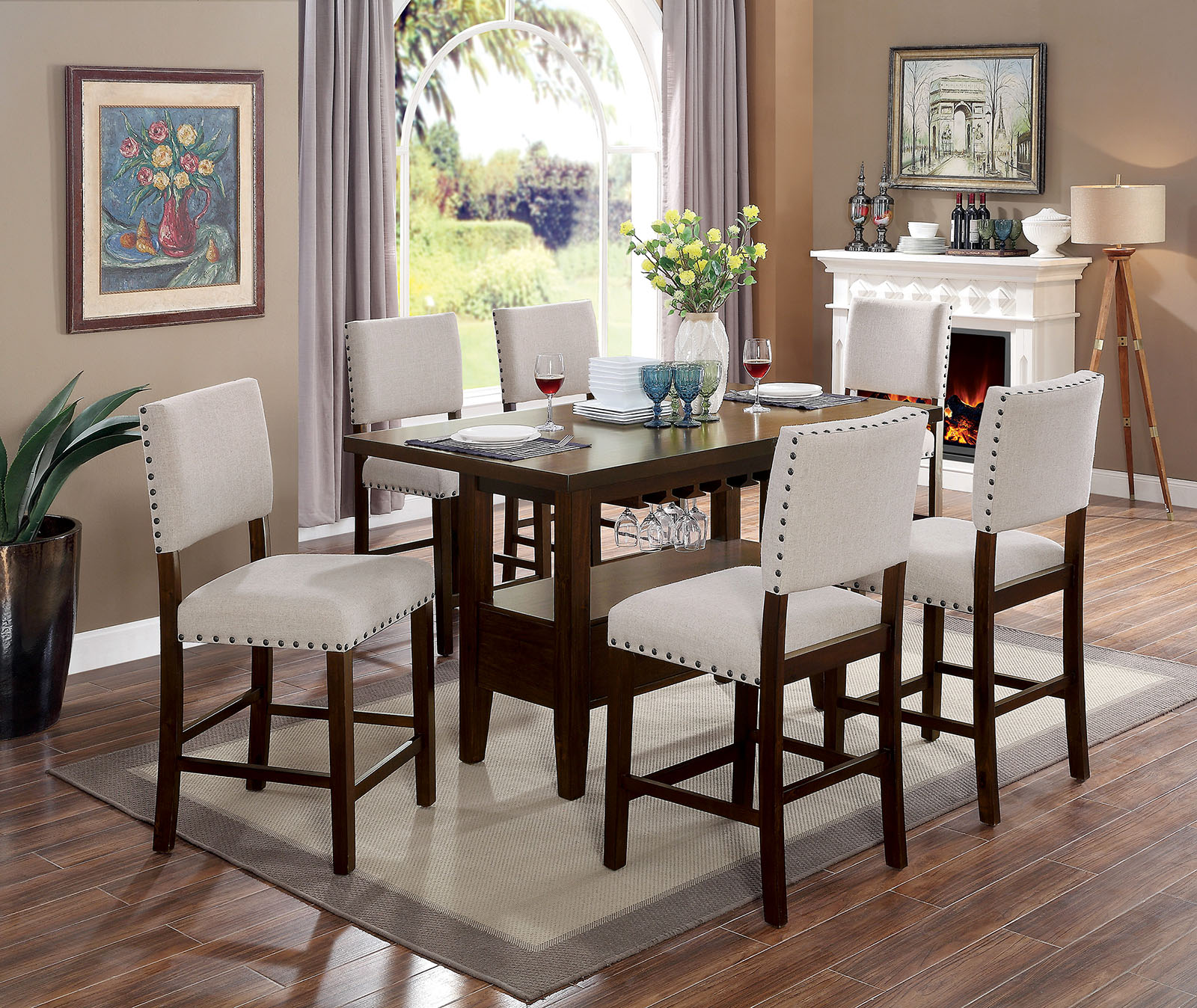 lettner counter height dining set