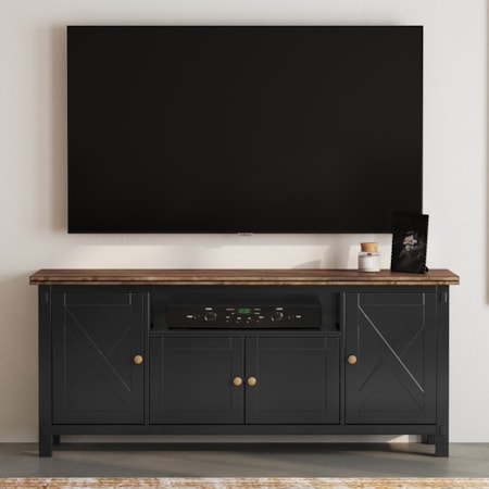 4-Door 72" Media Console