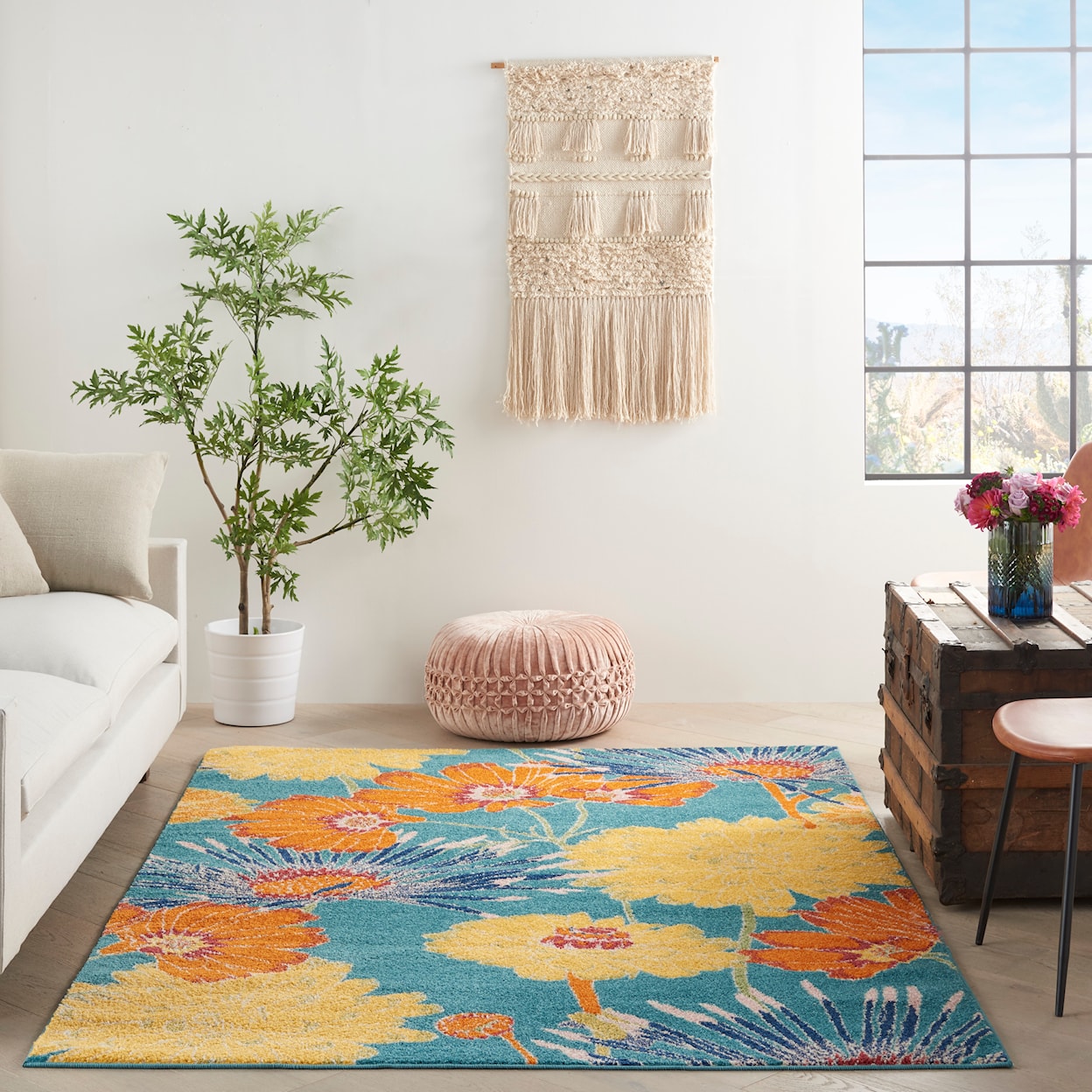 Nourison Allur 5'3" x 7'3"  Rug