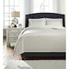 Michael Alan Select Bedding Sets Queen Raleda Buff Coverlet Set