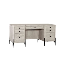 Contemporary 66" Executive Desk