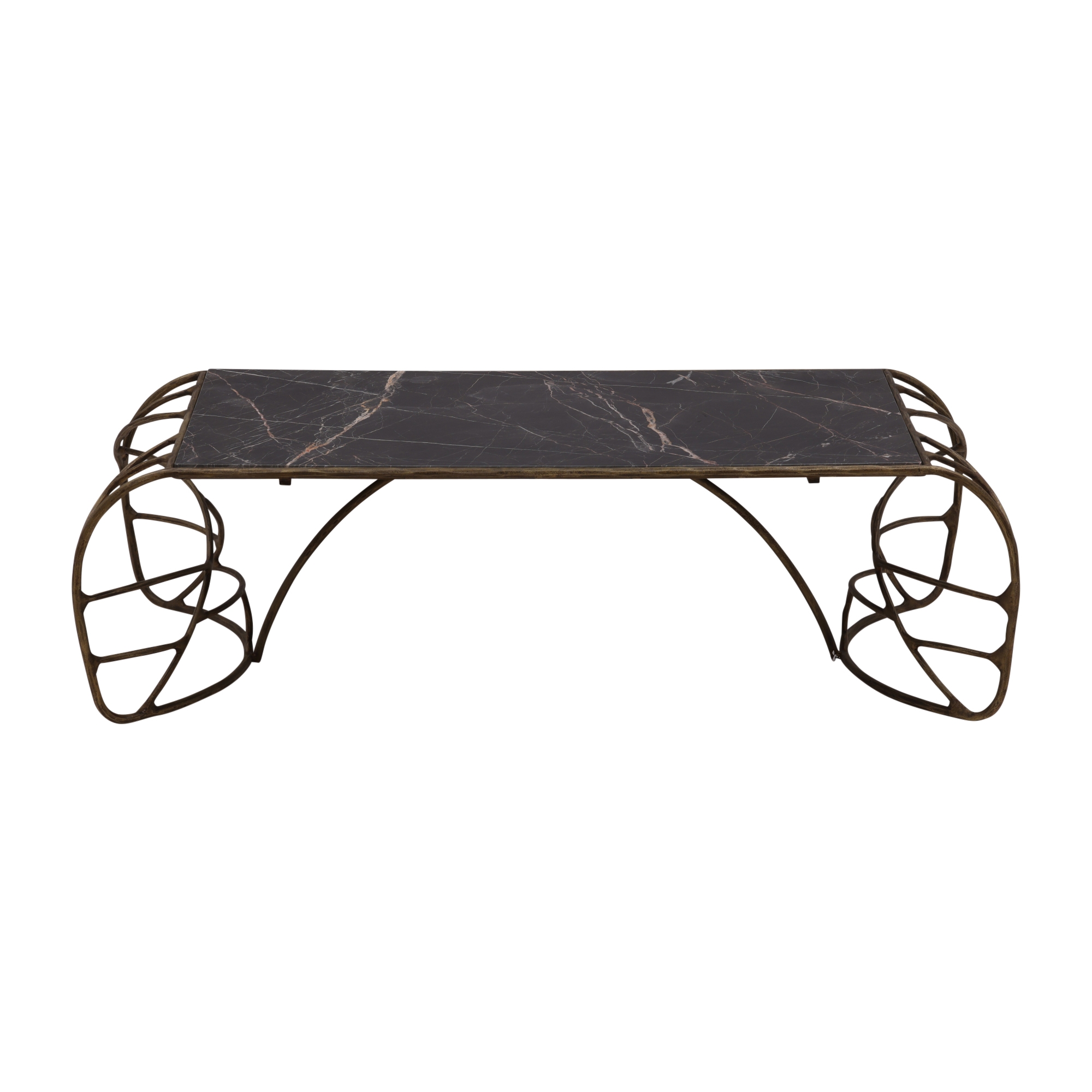 Furniture Classics Furniture Classics Coffee Table with Black Marble Top