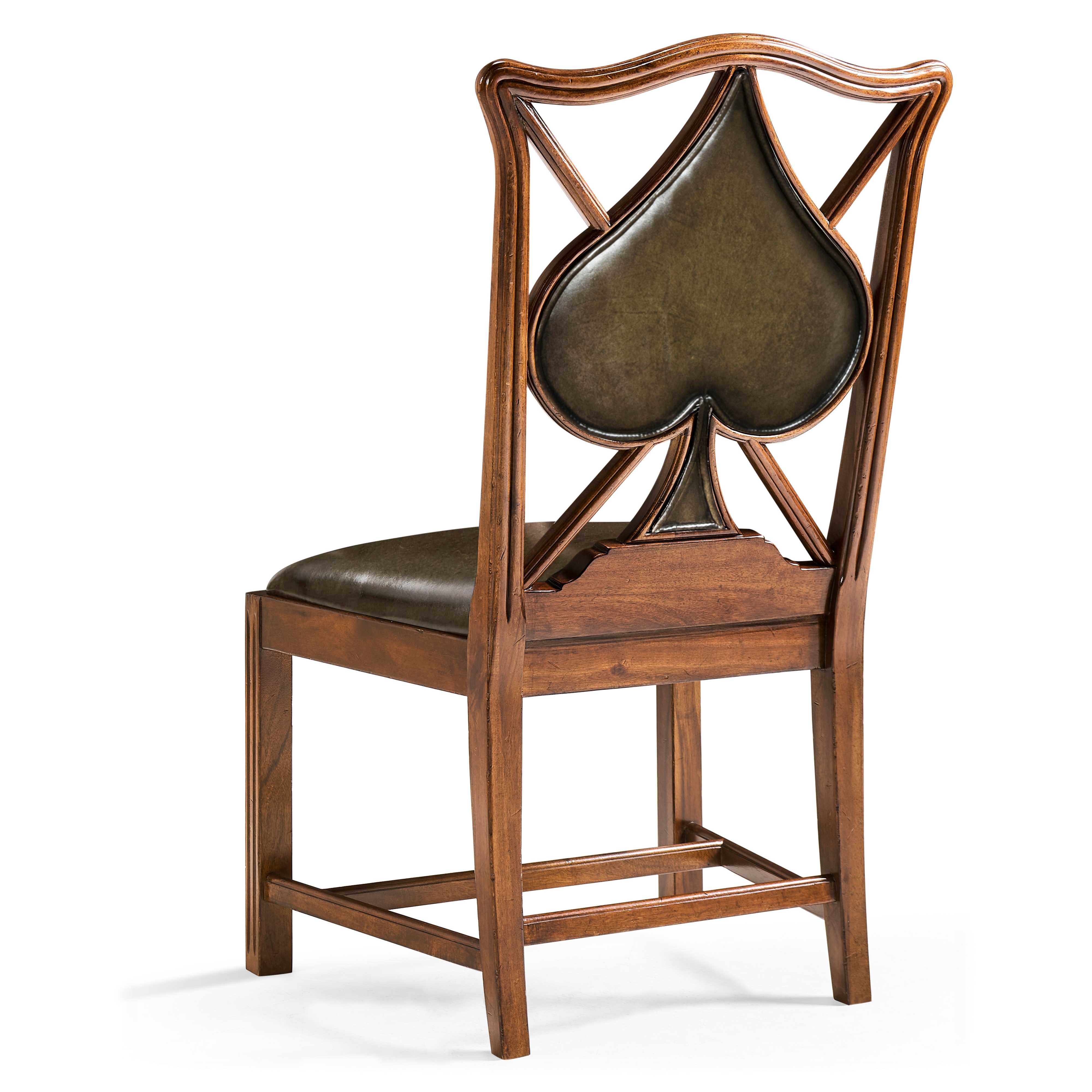 Playing Card "Spade" Side Chair