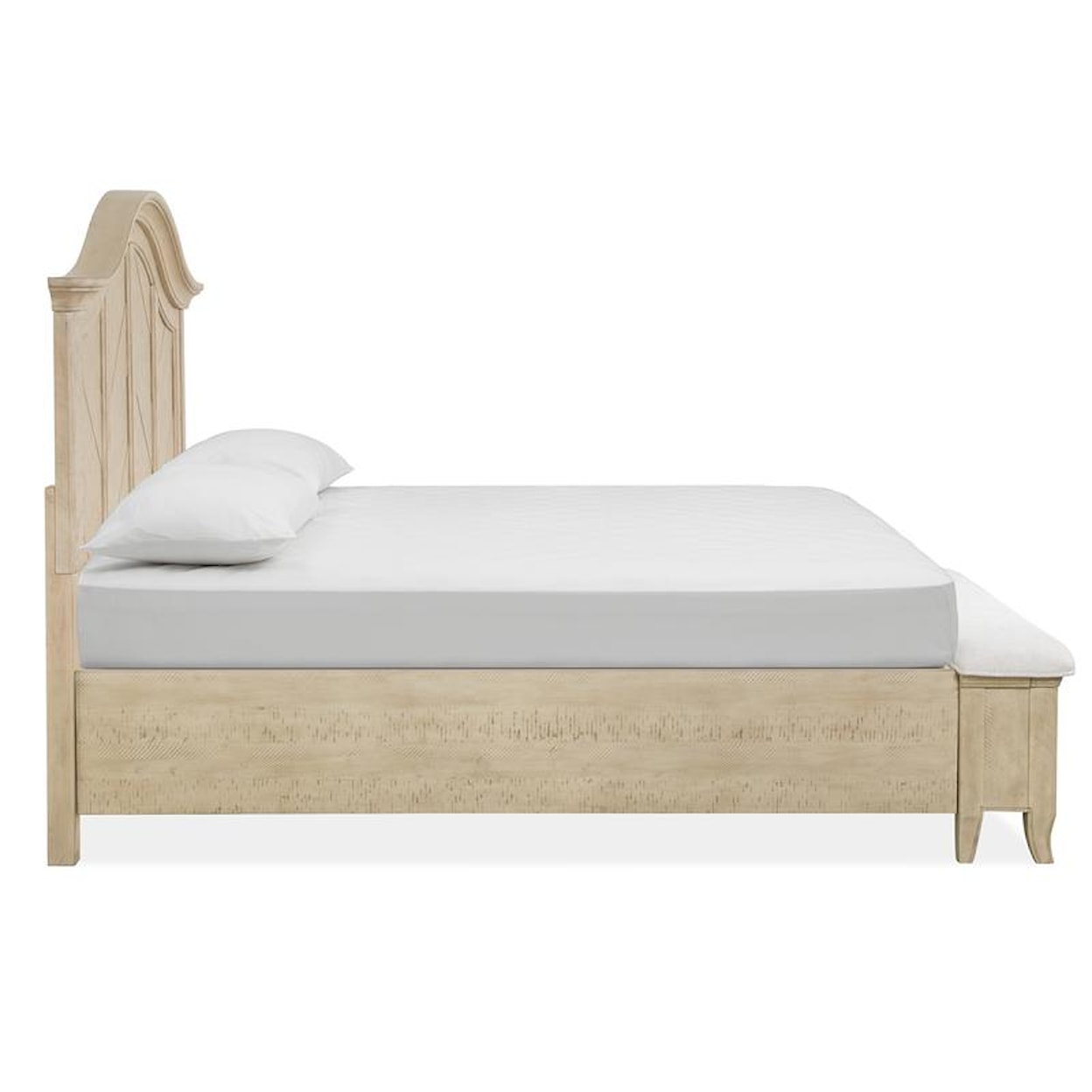 Magnussen Home Harlow Bedroom King Upholstered Storage Bed