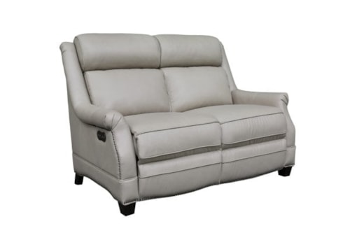 Traditional Power Reclining Loveseat with Memory Button