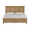 Magnussen Home Lynnfield Bedroom Queen Panel Storage Bed