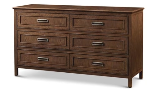 Surrey Transitional 6-Drawer Dresser