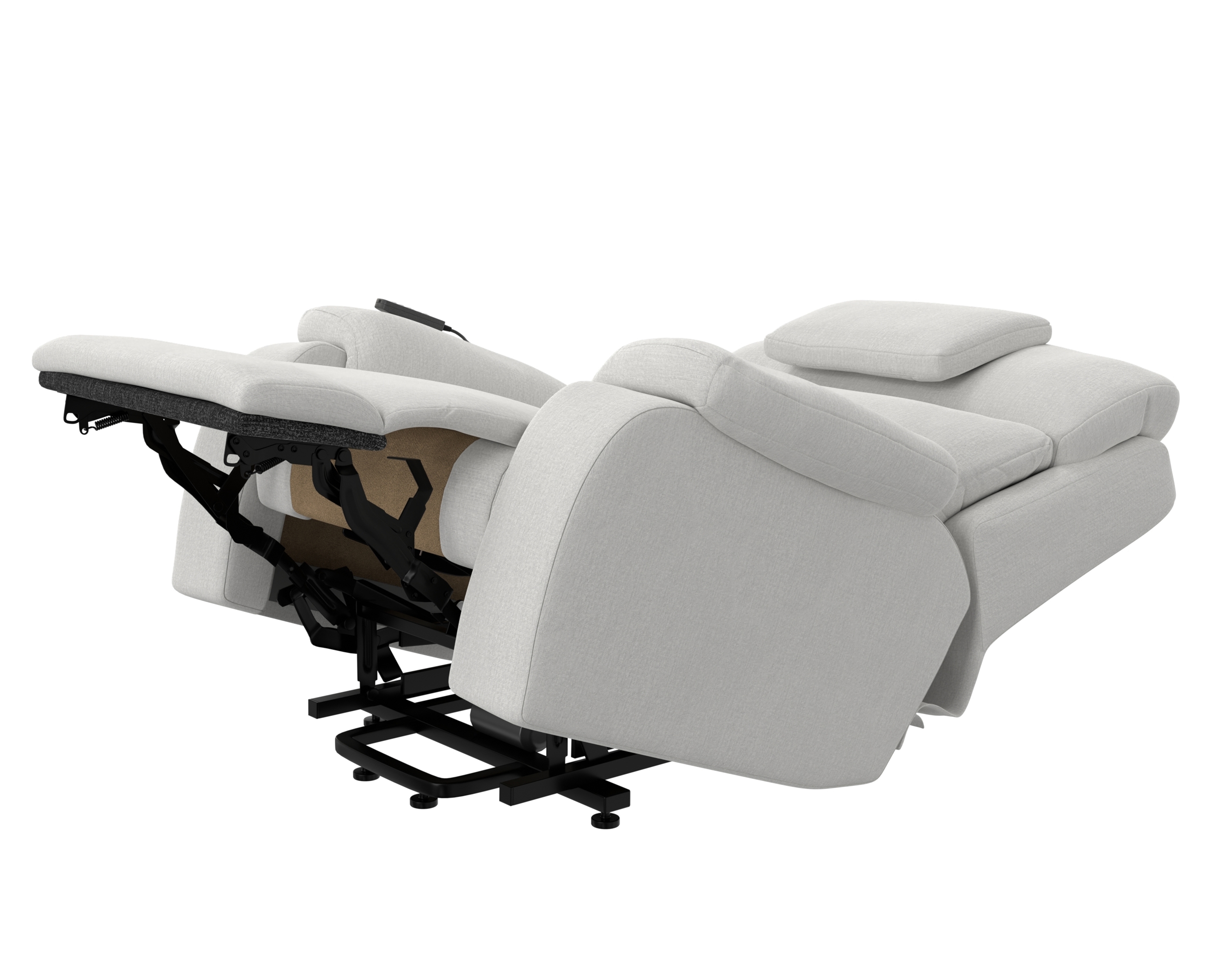 Catnapper Snoozer Power Lift Power Headrest Lay Flat Recliner