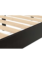 Prime Nix Nix Contemporary Queen Platform Bed - Black