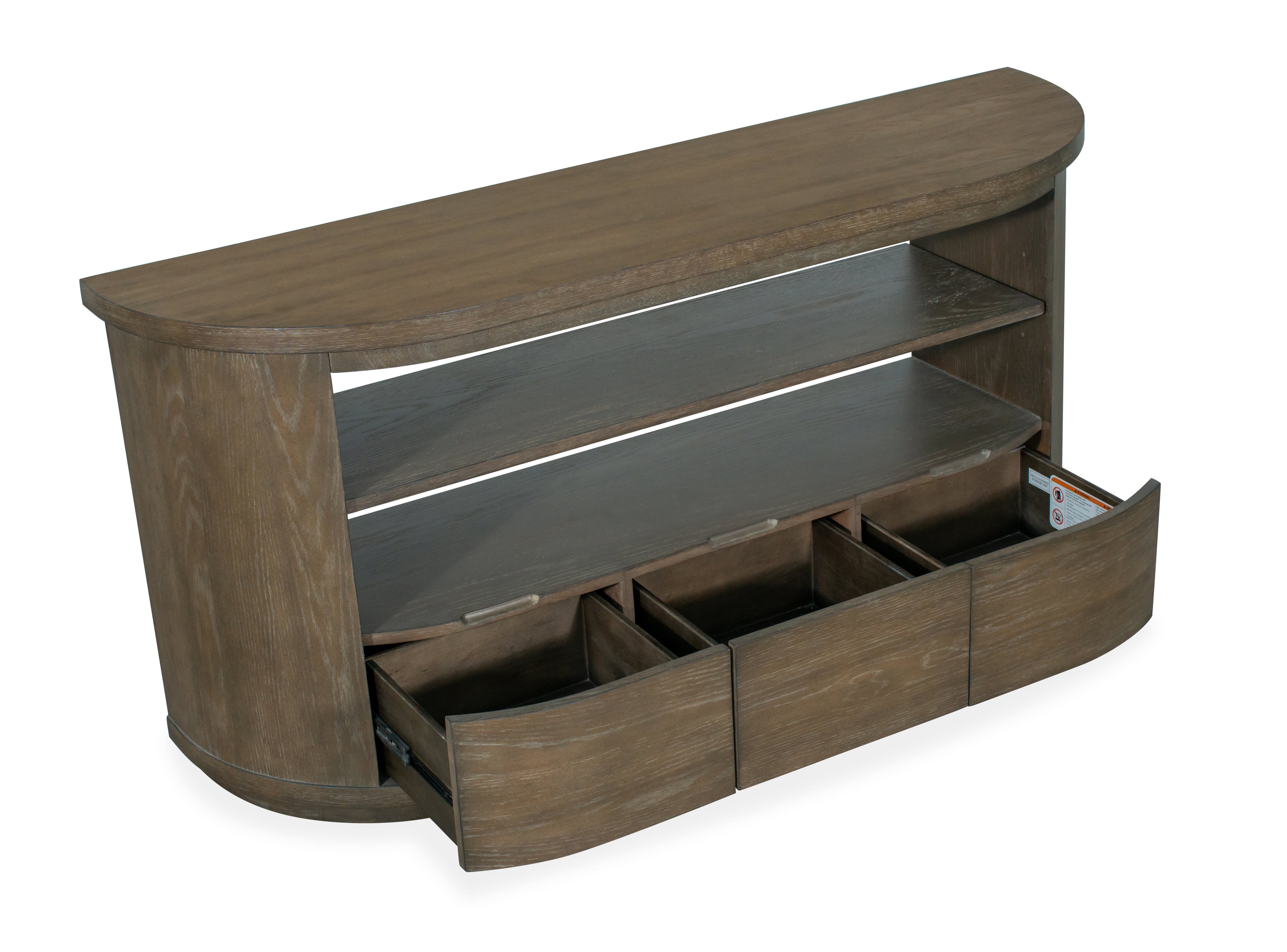 Console Table with Concealed Storage