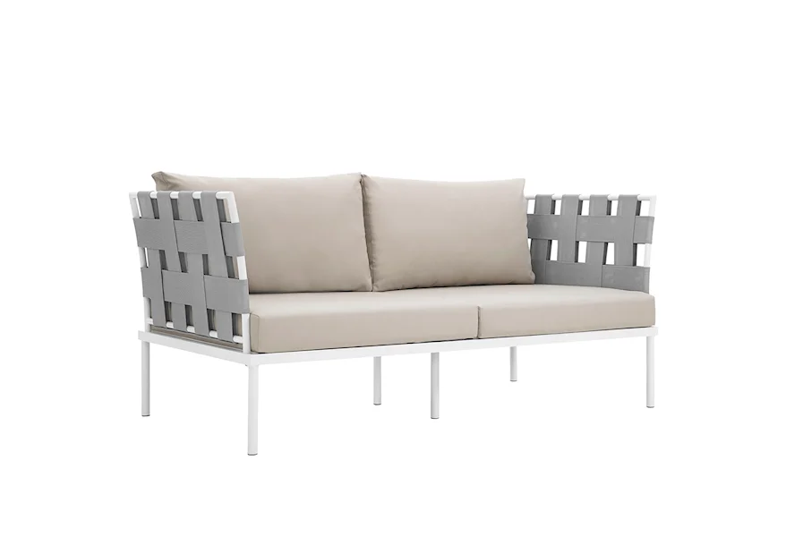 Harmony Outdoor Loveseat by Modway at Value City Furniture