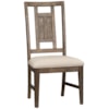 Liberty Furniture Artisan Prairie Lattice Back Side Chair