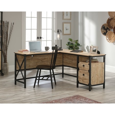 Steel River L-Shaped Desk
