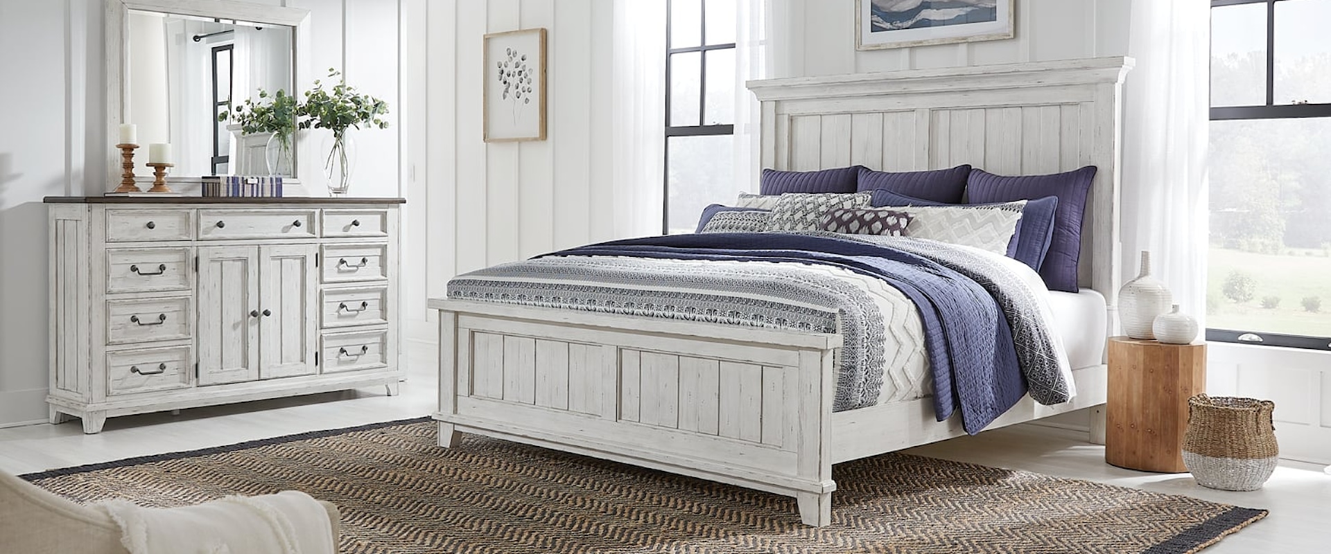 Farmhouse 3-Piece Queen Bedroom Set