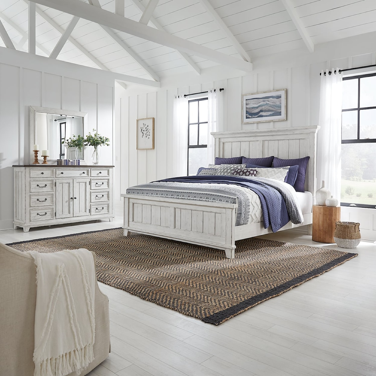 Liberty Furniture River Place 3-Piece King Bedroom Set