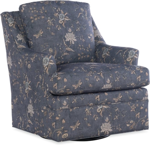 Transitional Swivel Chair