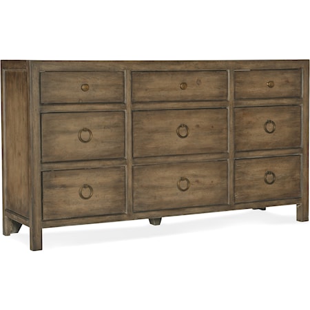 9-Drawer Dresser