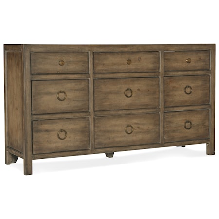 9-Drawer Dresser