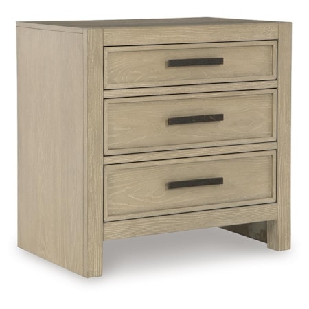3-drawer Nightstand