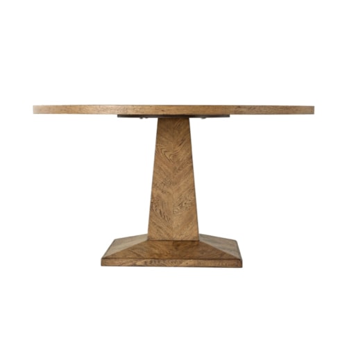 Transitional Round Dining Table