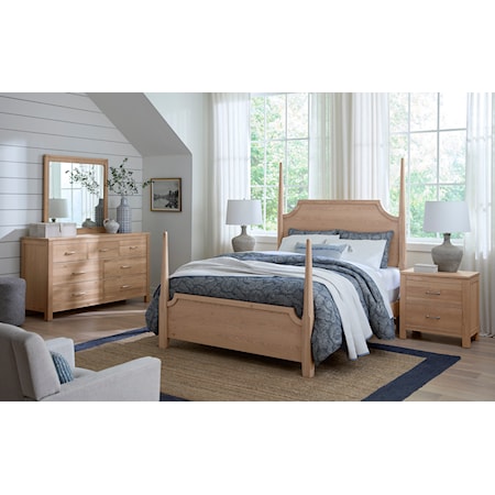 Cal King Pencil Poster Bed