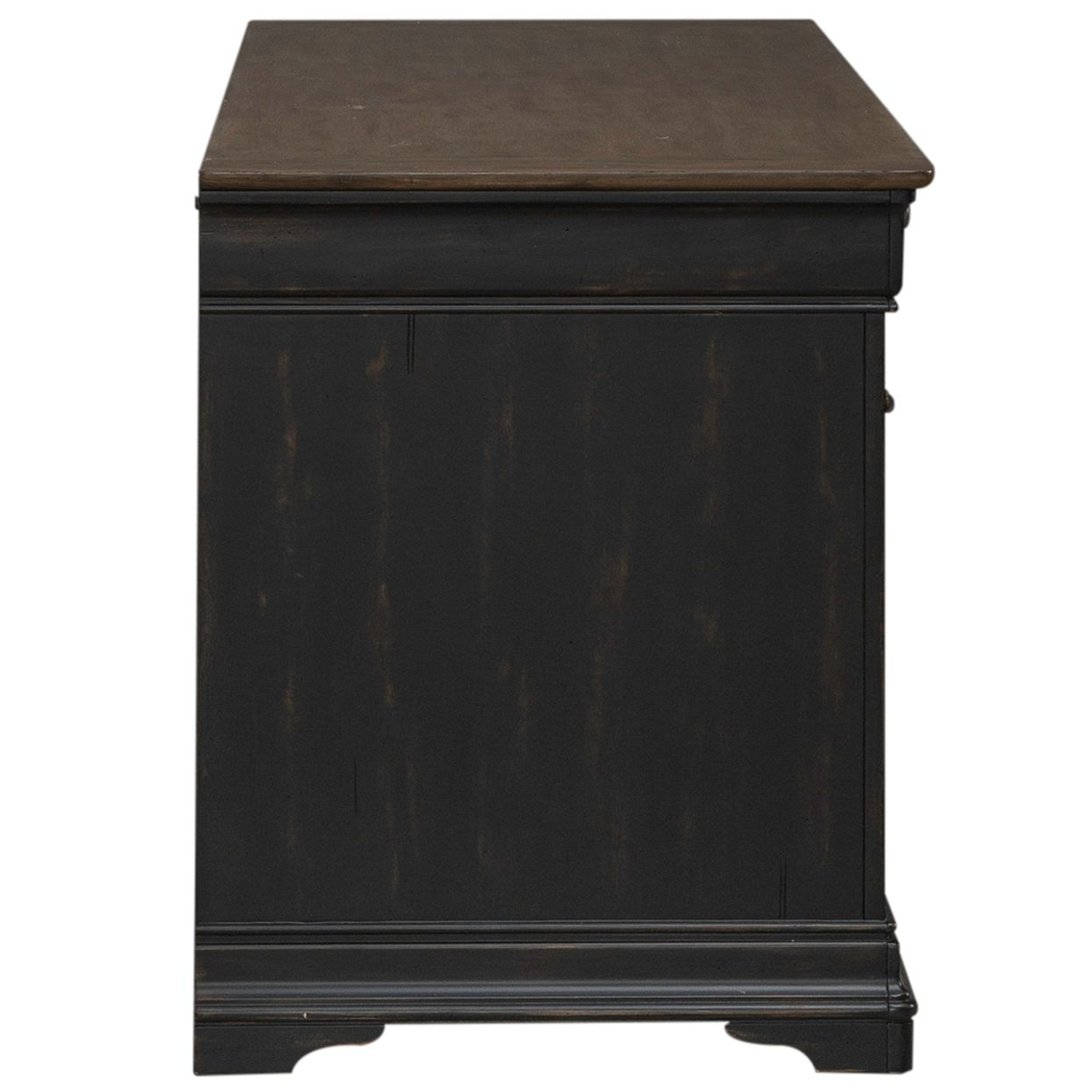 Liberty Furniture Meritage 7-Drawer Jr. Executive Desk