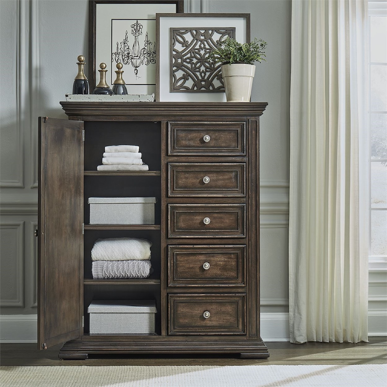 Liberty Furniture Big Valley Door Chest