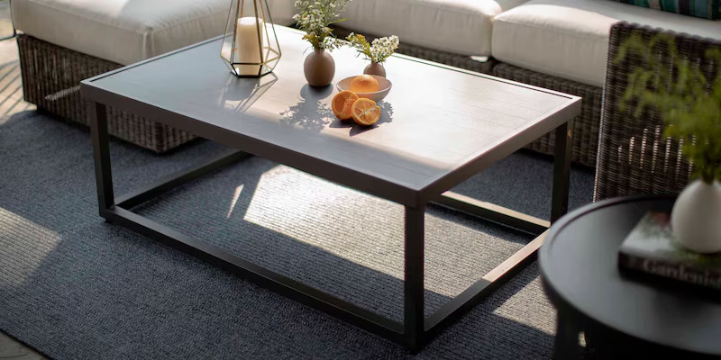 Outdoor 48" Rectangular Cocktail Table