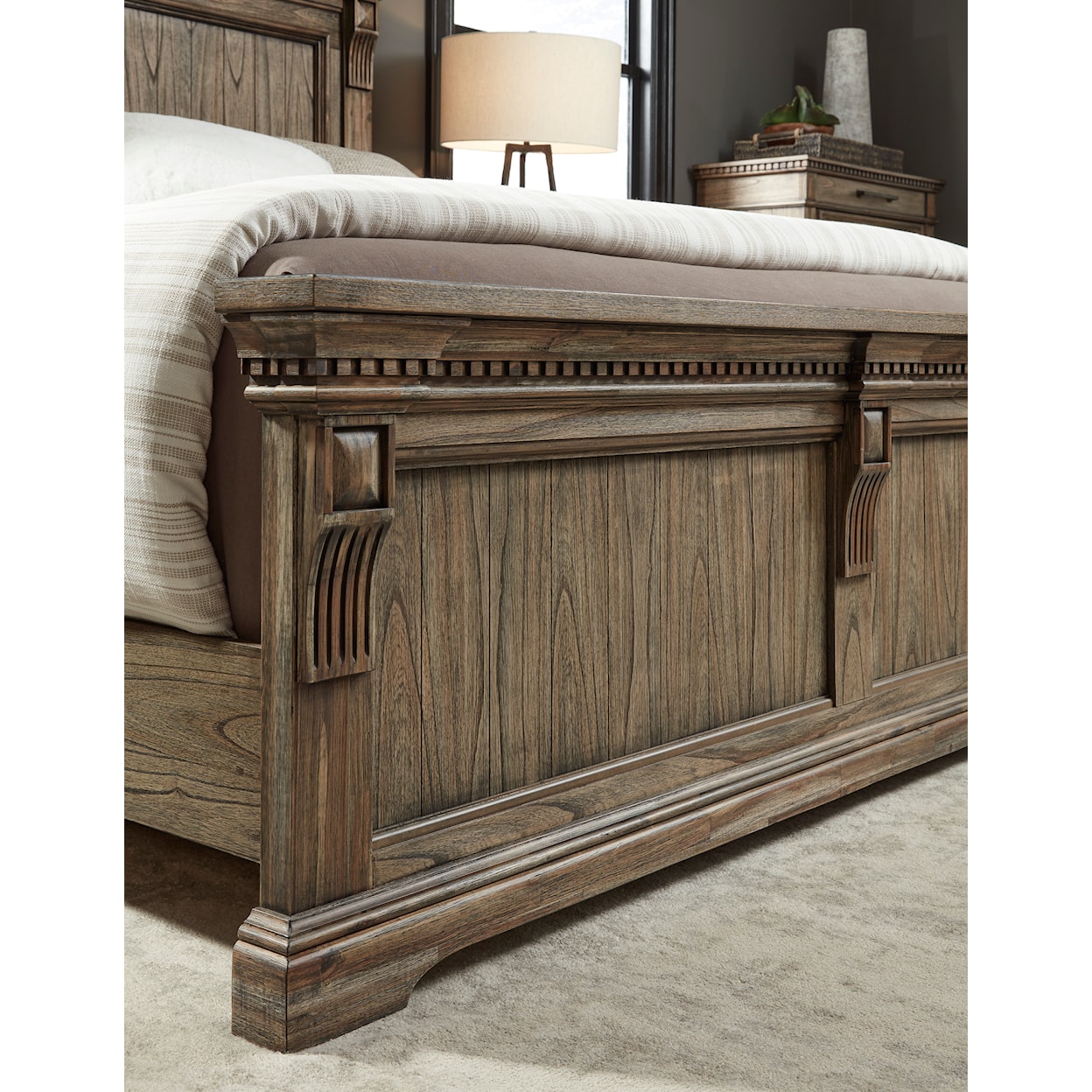 Ashley Furniture Signature Design Markenburg California King Panel Bed