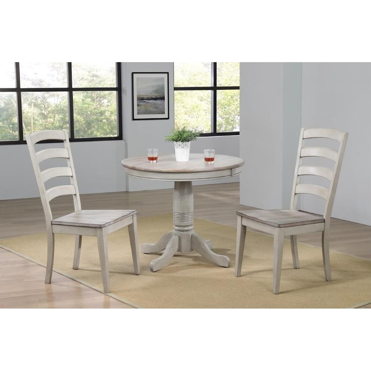 Winners Only Virginia Pedestal Table