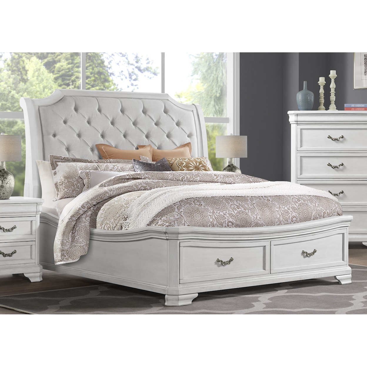 New Classic Furniture Lyndhurst 5-Piece Queen Bedroom Set