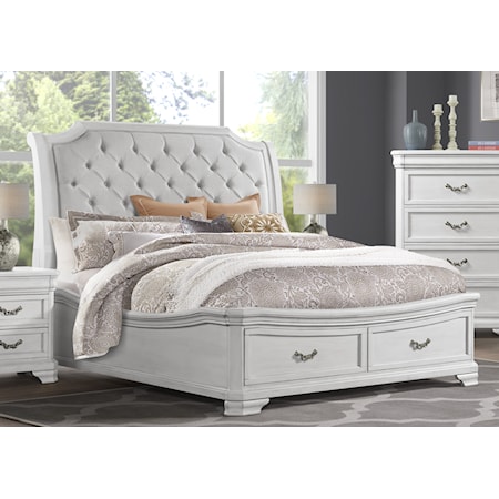 Queen Upholstered Bed