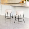 Zuo Blanche Collection Counter Stool