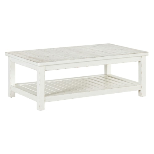 Farmhouse Rectangular Cocktail Table