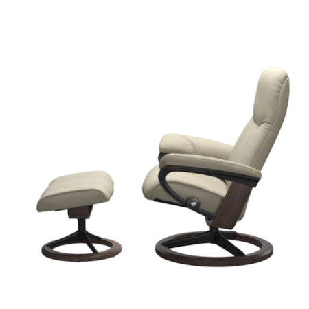 Small Reclining Chair with Signature Base