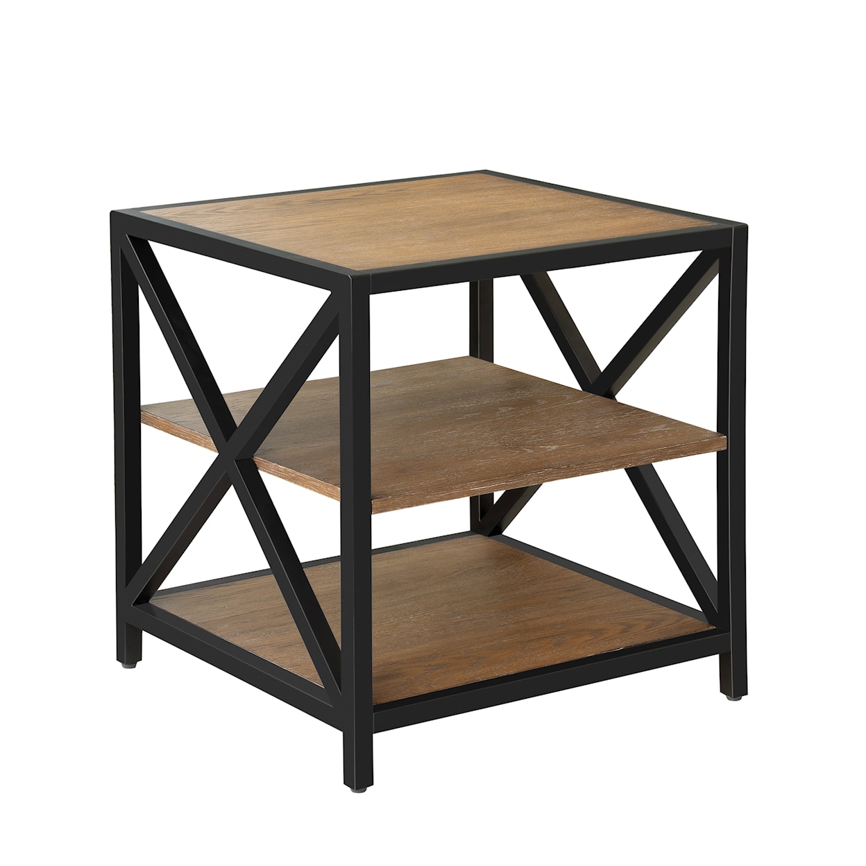 Accentrics Home Accents Three Shelf End Table