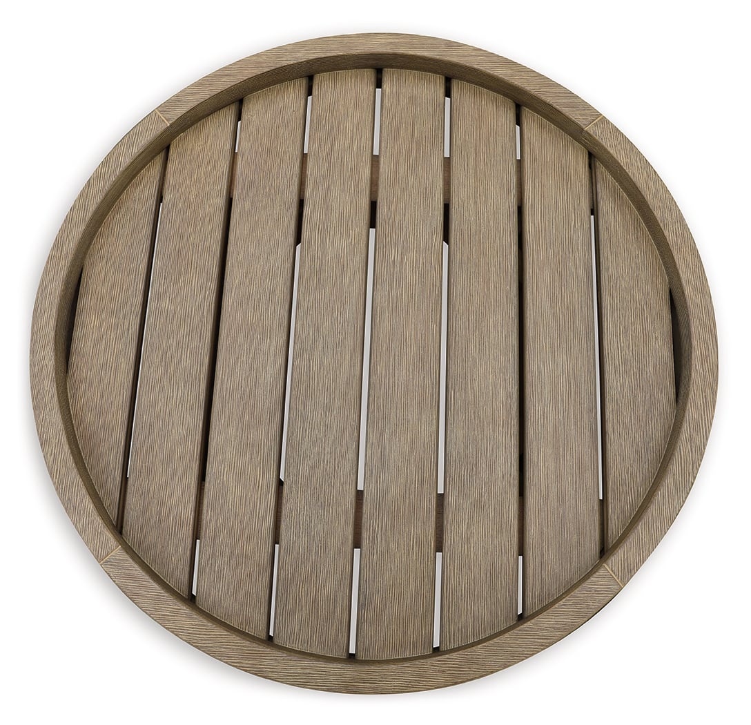 Signature Design by Ashley Marina Sun Round End Table