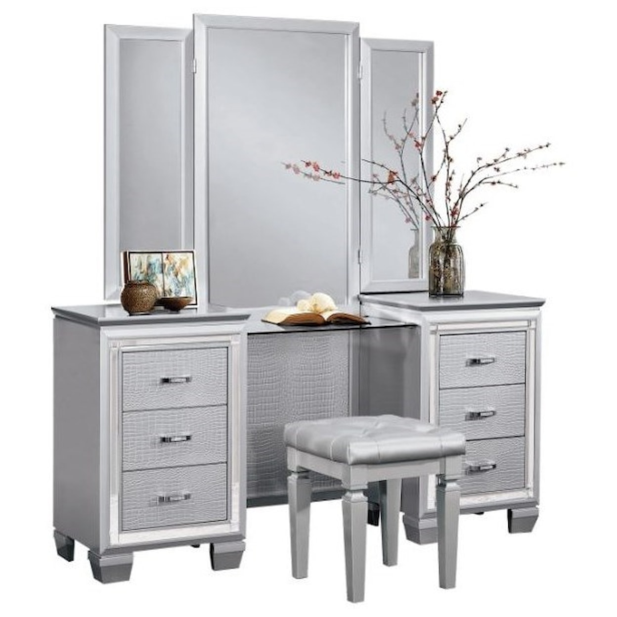 Homelegance Allura Vanity Dresser