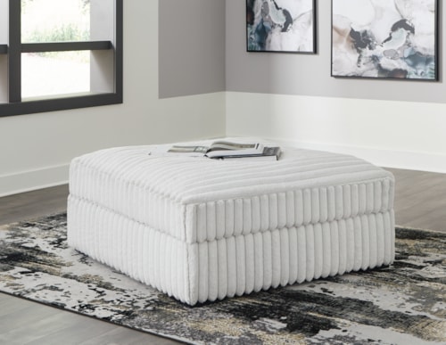 Oversized Accent Ottoman